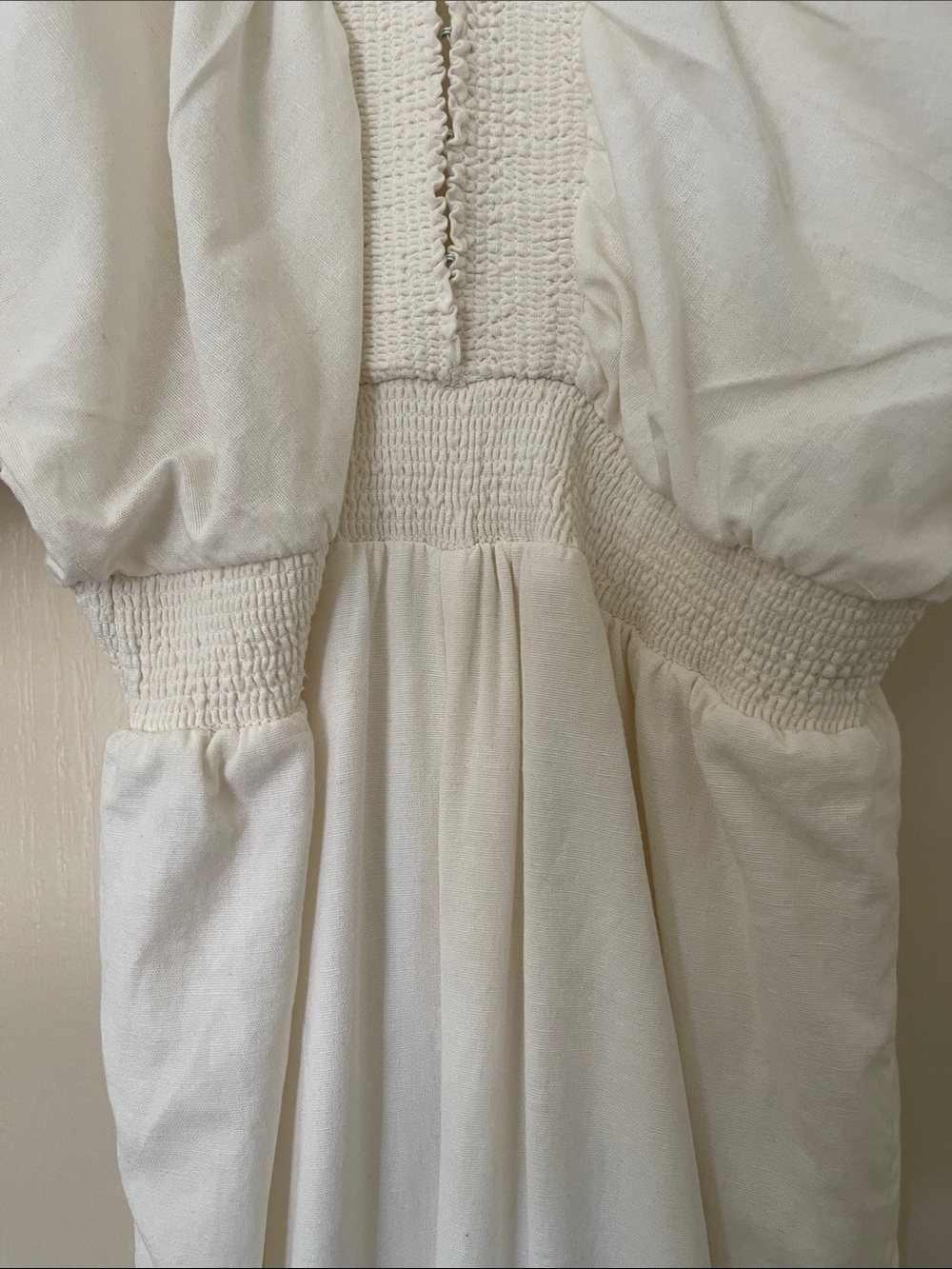 Jumpsuit with Puff Sleeves - Picture 6 of 12